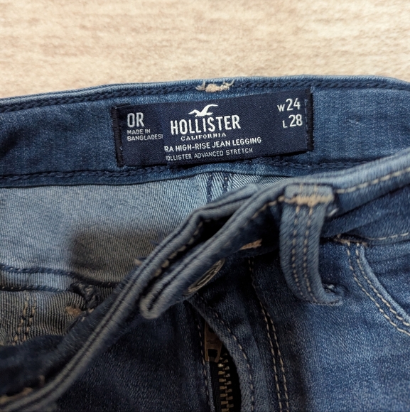 3/$12 Distressed Skinny Jean Legging - Picture 2 of 12